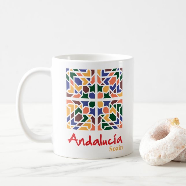 Andalusisk fisk 1 kaffemugg (Med munk)
