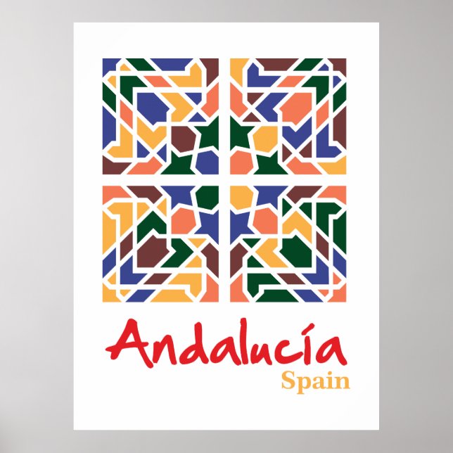 Andalusisk fisk 1 poster (Framsidan)