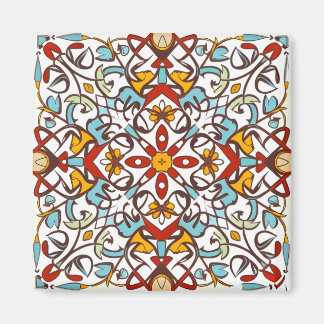 Andalusisk mosaik magnet