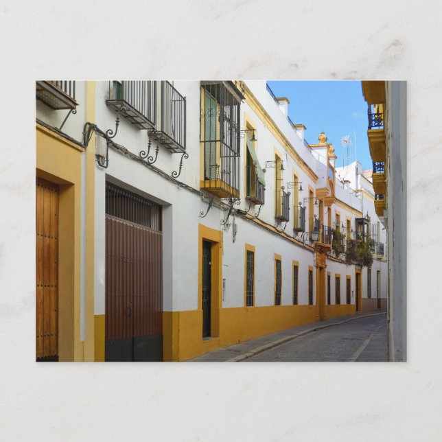 Andalusisk Street Cordoba Vykort (Framsida)