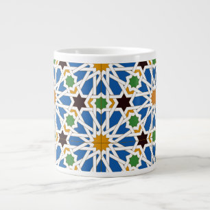 Andalusiska plattor 10 (Real Alcazar, Sevilla) Jumbo Mugg