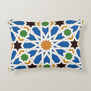 Andalusiska plattor 10 (Real Alcazar, Sevilla) Prydnadskudde