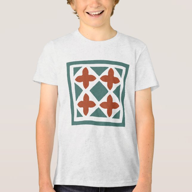 Andalusiska plattor 15 t shirt (Framsida)