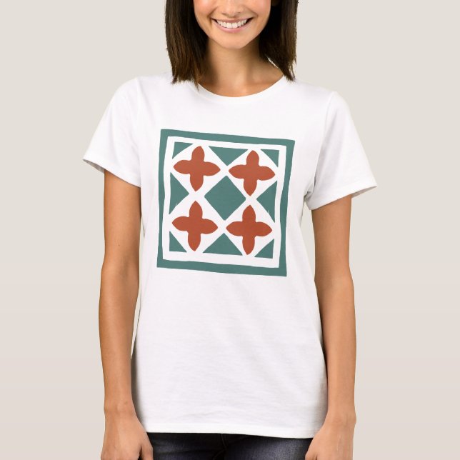 Andalusiska plattor 15 t shirt (Framsida)