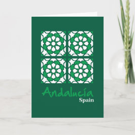 Andalusiska plattor 2 kort