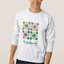 Andalusiska plattor 4 lång ärmad tröja
