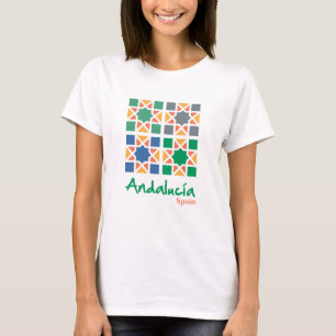 Andalusiska plattor 4 t shirt