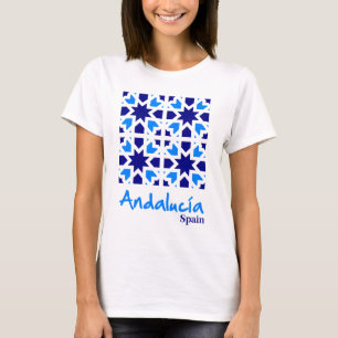 Andalusiska plattor 6 t shirt