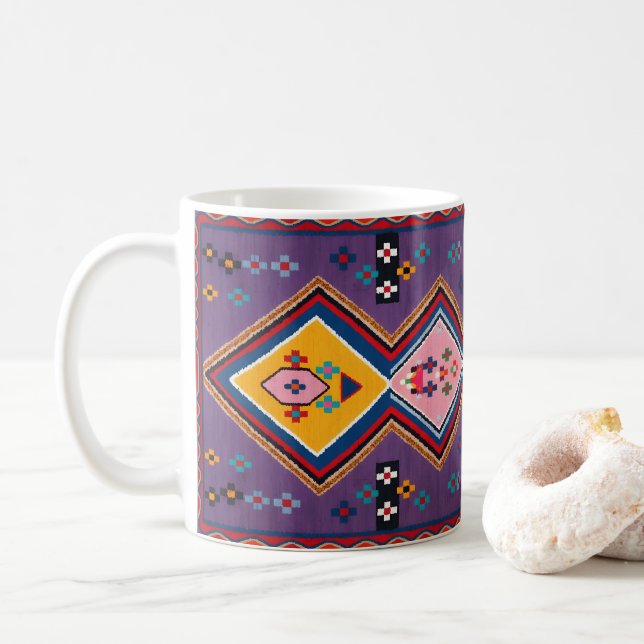 Andalusiskt kulturarv geometrisk finkonst kaffemugg (Med munk)