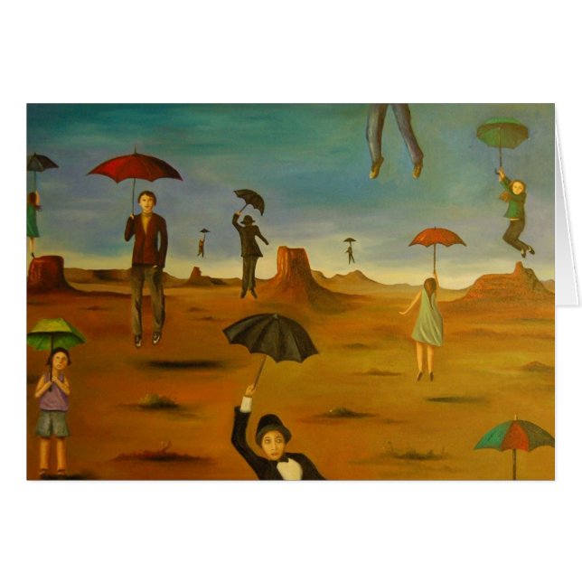 Andar [1] hälsningskort (Framsidan Horizontal)