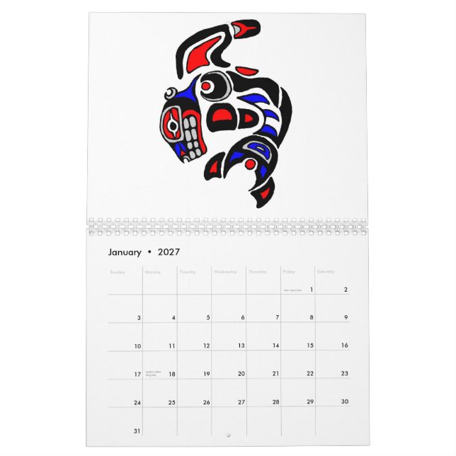 Andar av västkusten 2015 kalender (Jan 2027)