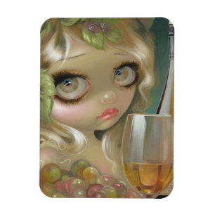 "Andar av vinen: Chardonnay" sladdmagnet Magnet
