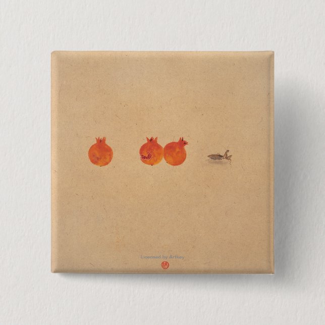 Andar i himmel- och jordserien No.5 Knapp (Framsida)