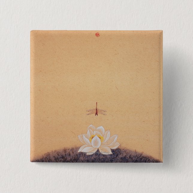 Andar i himmel- och jordserien No.7 Knapp (Framsida)