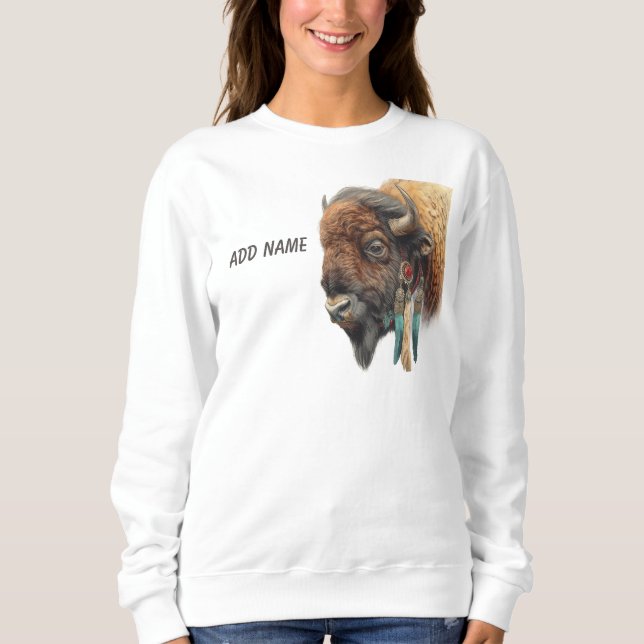 Andarnas prägel på slätterna: Helig buffel T Shirt (Framsida)