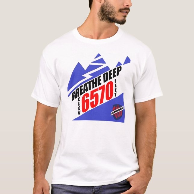 Andas djupa utslagsplatser tee shirt (Framsida)