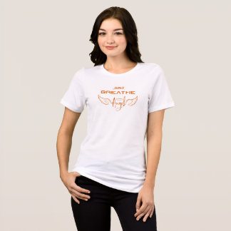 "Andas djupt Ängel" Vingar Andlig Motivation T Shirt
