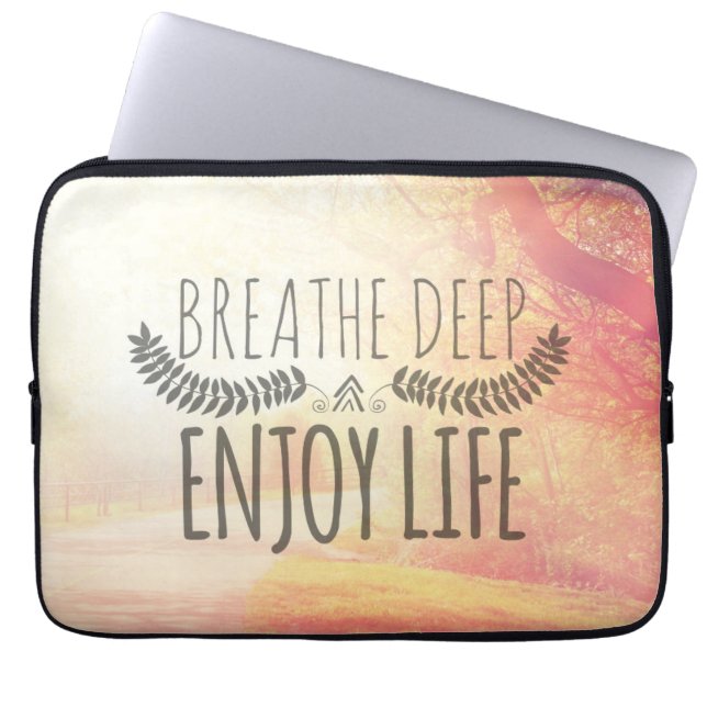 Andas djupt laptop sleeve (Framsidan)