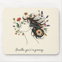 "Andas, du växer" Blommande mindfulness-pad