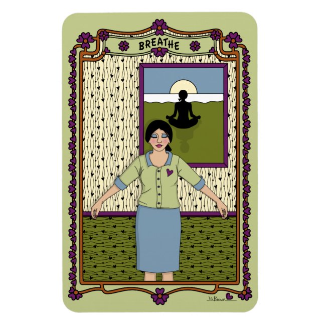 Andas_En_4x6 Kylskåp Magnet (Vertikal)