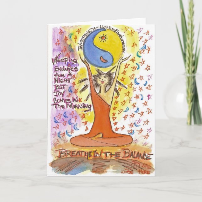 Andas i balansera kort (Framsida)