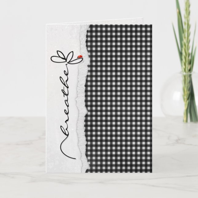 andas vänskap med nyckelpiga kort (Framsida)