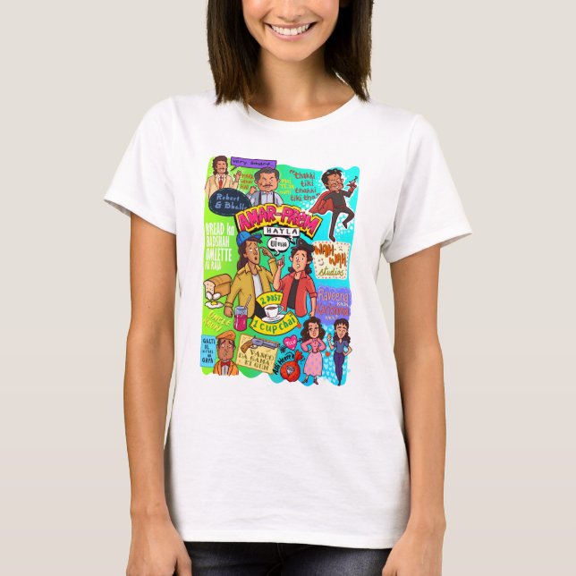 Andaz apna apna doodle T-Shirt (Framsida)