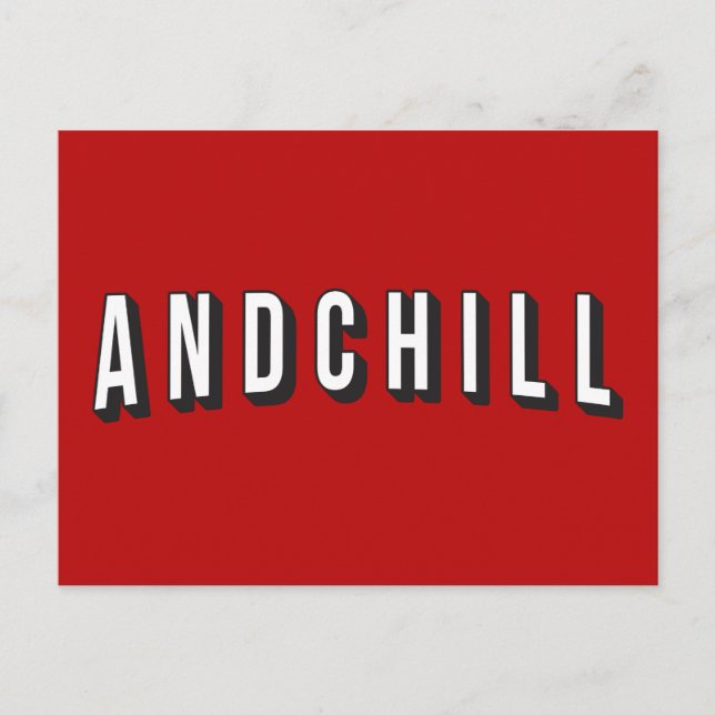ANDCHILL VYKORT (Framsida)