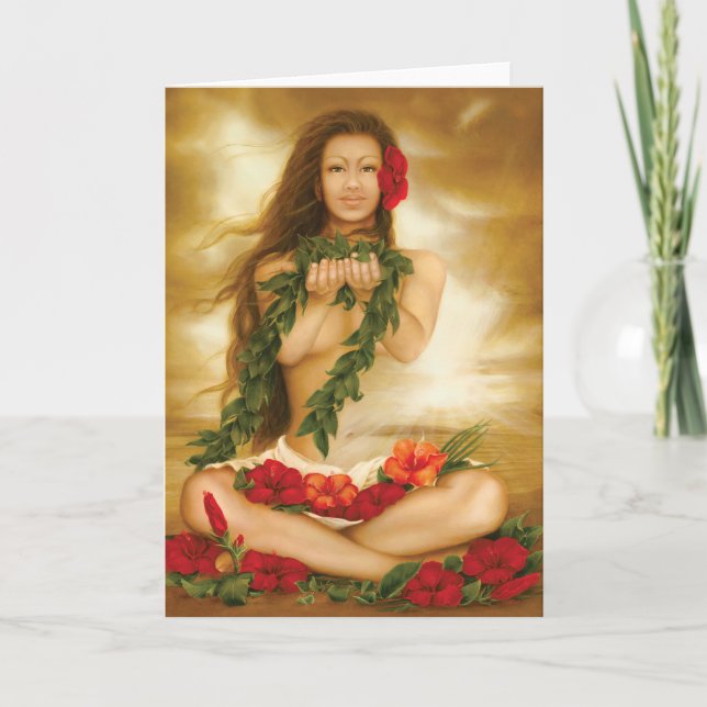 Ande av Aloha vid den fina konstnären Lori Kort (Framsida)