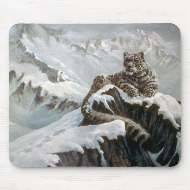 Ande av bergen, snöLeopard Musmatta (Framsidan)