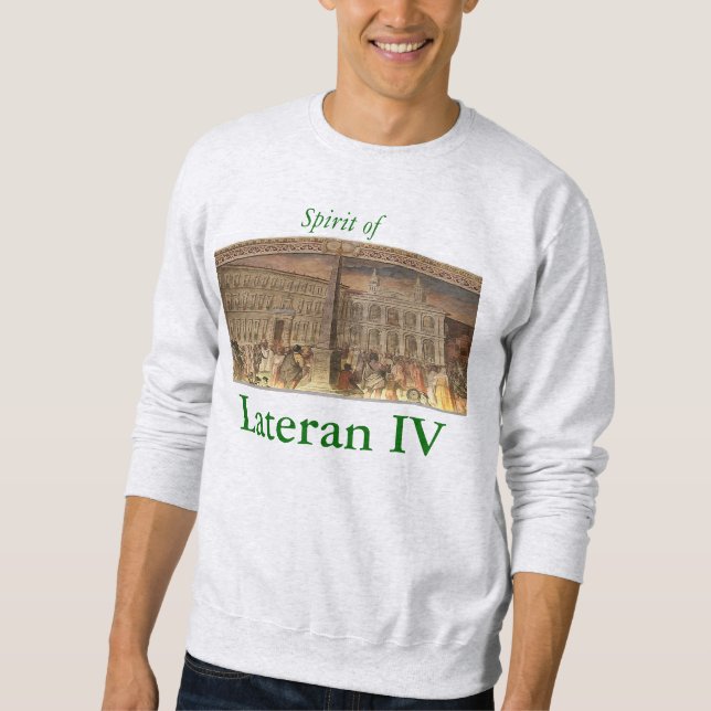 Ande av den Lateran droppskjortan Långärmad Tröja (Framsida)