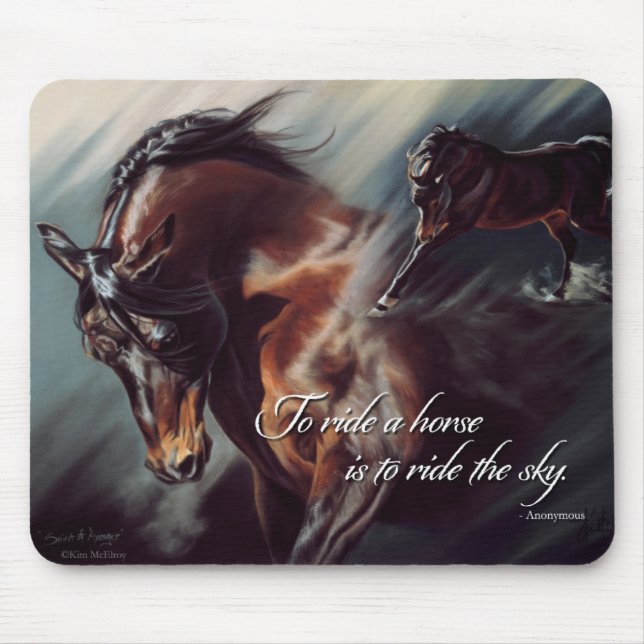 Ande av hämnaren inspirera Mousepad Musmatta (Framsidan)