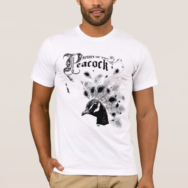 Ande av påfågeln t-shirt (Framsida)