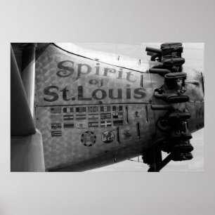 Ande av St Louis B&W Poster