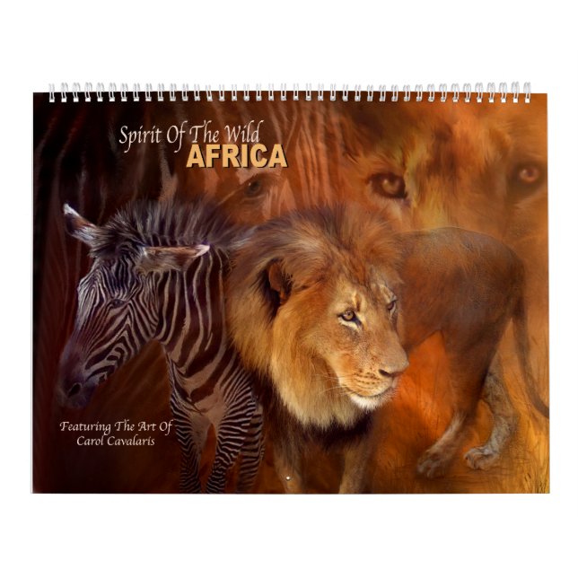 Ande av vilden - afrikakonstkalender kalender (Omslag)
