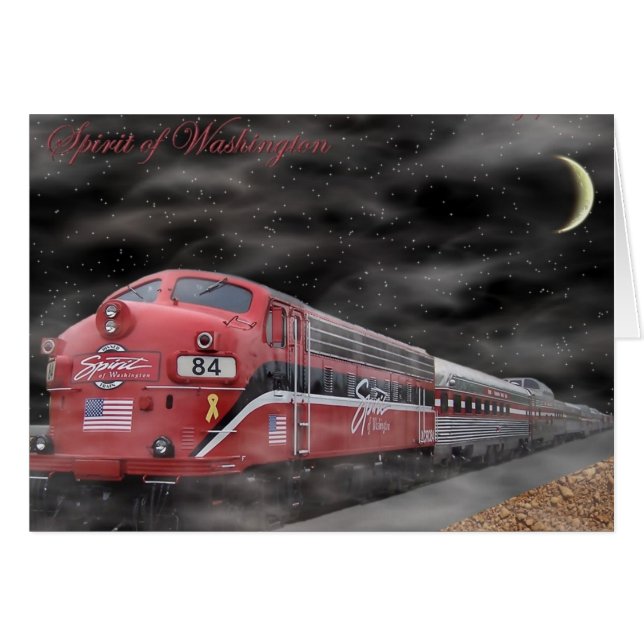 ande av washington hälsningskort (Framsidan Horizontal)