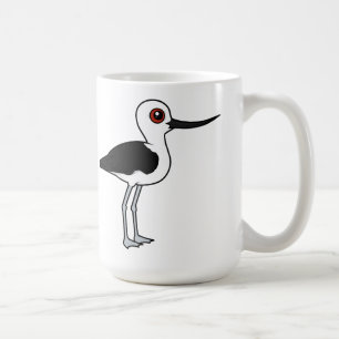 Andean Avocet Cute Birdorable Tecknad Bird Kaffemugg