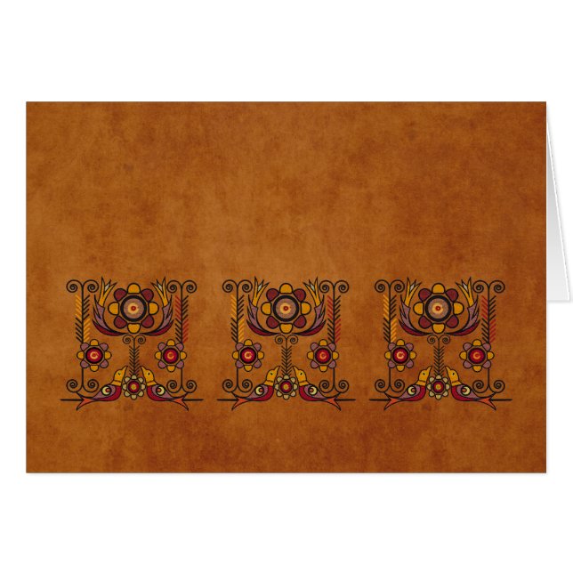 Andean Bird Hälsningskort (Framsidan Horizontal)