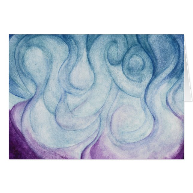 Andebristningskort Hälsningskort (Framsidan Horizontal)