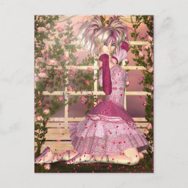 Andedräkt av Rose Fantasykonst Vykort