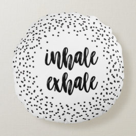 Andedräkt KUDDER Rund Kudde