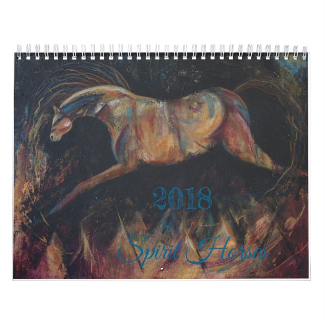 Andehästkalender 2018 kalender (Omslag)