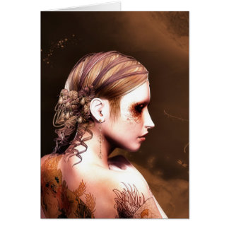 Andejungfru Hälsningskort