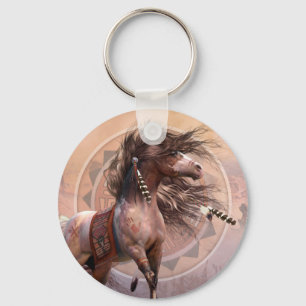 Andekrigare Keychain Nyckelring