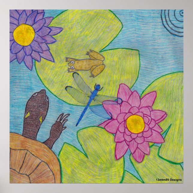 Andel scen - Poster Skriv ut (Framsidan)