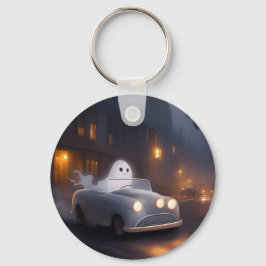 Andelen Hallow'Kväll | En Ghost's Joyride Nyckelring