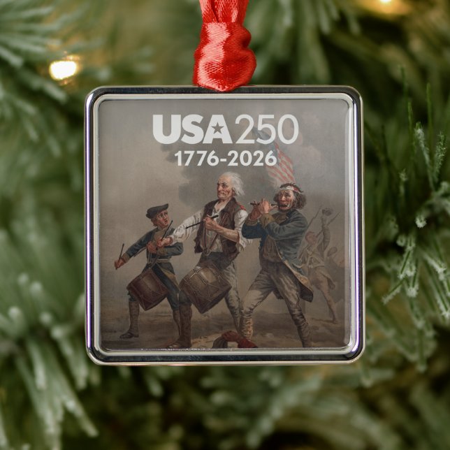 Anden 76 - Amerikas 250-årsdag Julgransprydnad Metall (Träd)