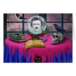 ANDEN AV EDGAR ALLEN POE HÄLSNINGSKORT