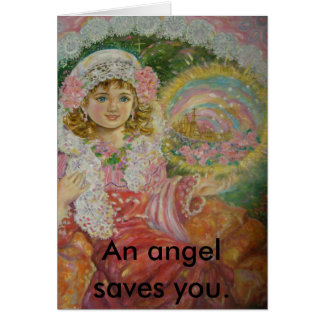 Anden av en död person av saintpauliaen… hälsningskort