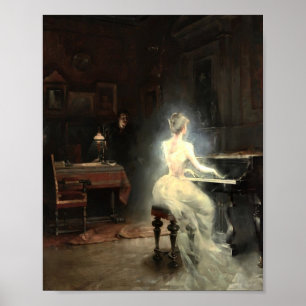 Anden av George Roux 1885 Poster